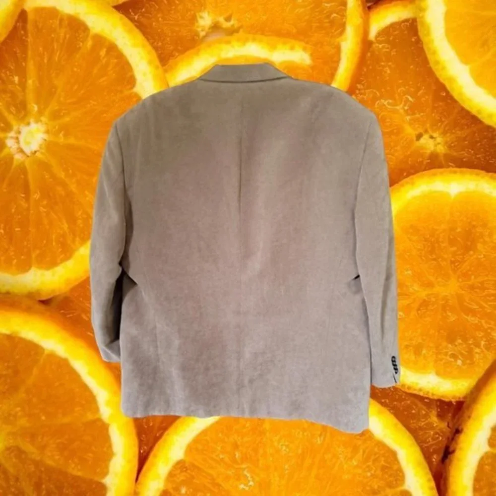 CALVIN Klein Tan Suit‎ Jacket Size 46L